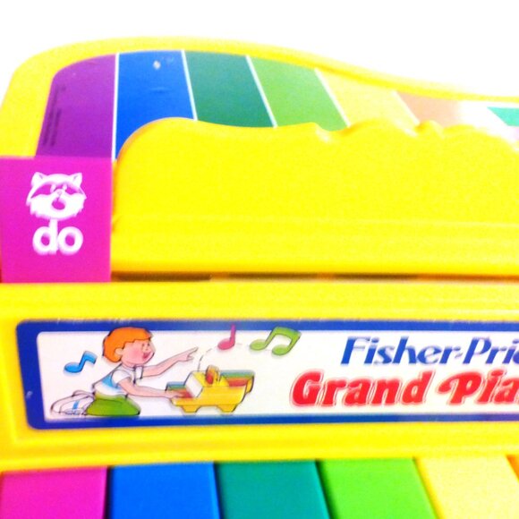 Vintage Fisher Price PIANO Keys ALL WORK Fisher Price Music Pianist Music School - Picture 3 of 11